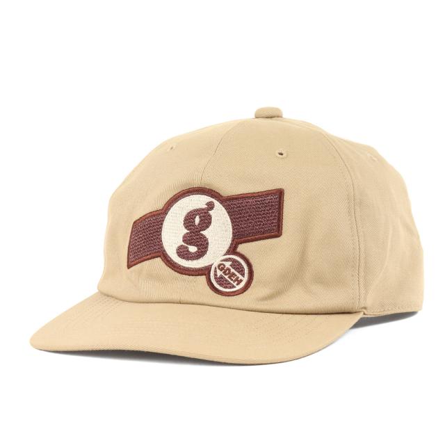 GOOD ENOUGH グッドイナフ キャップ / 90s サークルｇロゴ 6パネル キャップ / ベージュ / 90年代 アーカイブ / ブランド 帽子【メンズ】【中古】【K4452】
