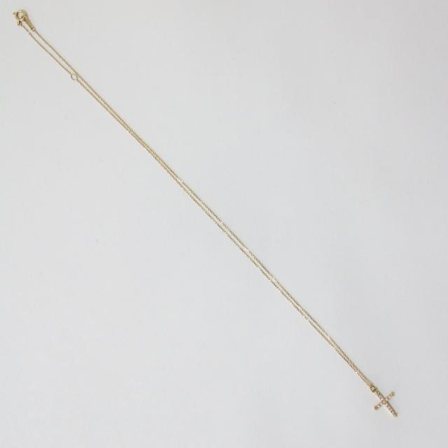 AHKAH クロスパヴェネックレス AHKAH アーカー クレオ クロス パヴェ