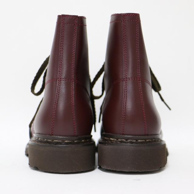Paraboot パラブーツ ボルドー サイズ:UK5(24.5cm) / インバータブル レザー レースアップ ブーツ / IMBATTABLE F / ショートブーツ フラット ラウンドトゥ / フランス製 / シューズ 靴【レディース】【K4453】