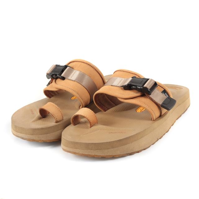 NONNATIVE ノンネイティブ サンダル サイズ:US8(26.0cm) / SUICOKE ハンター サンダル (HUNTER SANDAL) / ベージュ / コラボ シューズ 靴【メンズ】【中古】【K4455】
