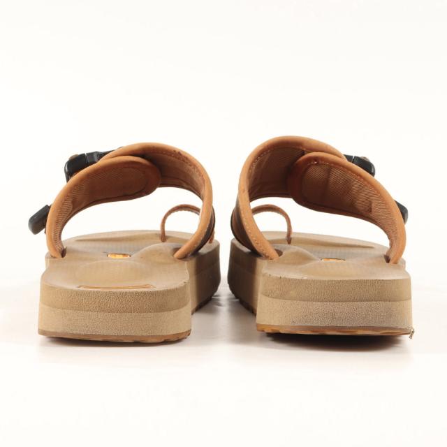 NONNATIVE ノンネイティブ サンダル サイズ:US8(26.0cm) / SUICOKE ハンター サンダル (HUNTER SANDAL) / ベージュ / コラボ シューズ 靴【メンズ】【中古】【K4455】
