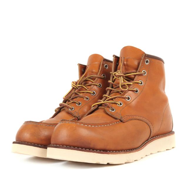 Red Wing レッド ウィング サイズ:US8 E(26.0cm) / 復刻犬タグ アイリッシュセッター モックトゥ ブーツ (2011年製 / IRISH SETTER 6INCH CLASSIC MOC TOE) / ゴールドラセット / ワーク シューズ 靴【メンズ】【中古】【K4455】