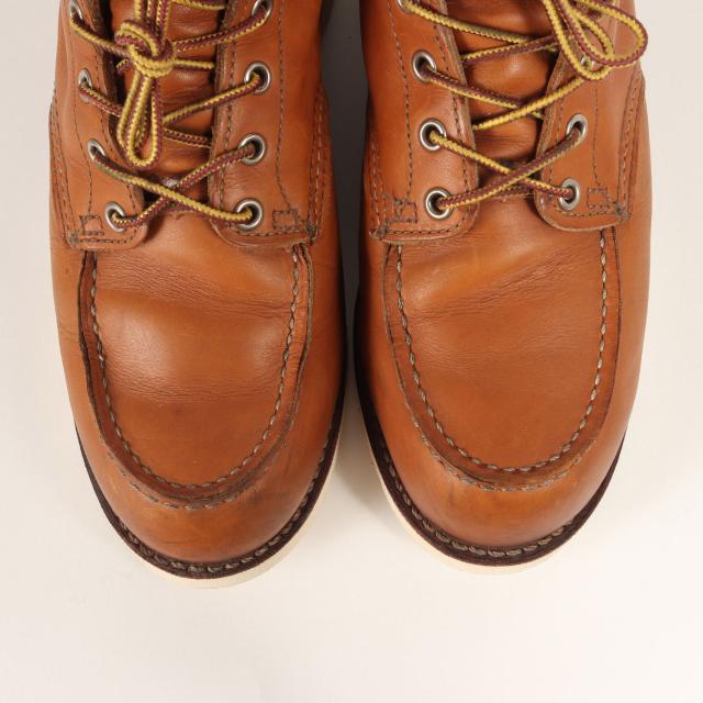 Red Wing レッド ウィング サイズ:US8 E(26.0cm) / 復刻犬タグ アイリッシュセッター モックトゥ ブーツ (2011年製 / IRISH SETTER 6INCH CLASSIC MOC TOE) / ゴールドラセット / ワーク シューズ 靴【メンズ】【中古】【K4455】