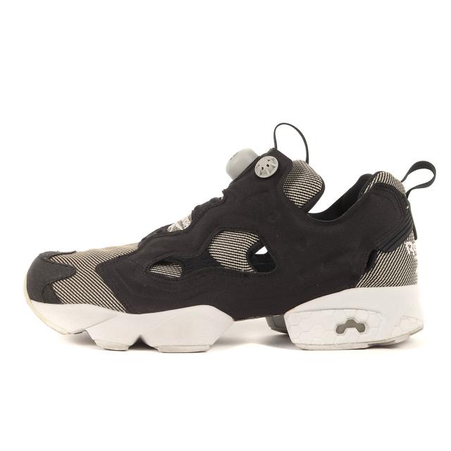 Reebok リーボック サイズ:27.0cm / INSTAPUMP FURY TECH PACK (M47611) / インスタ ポンプフューリー テックパック / ブラック スティール / US9 / ローカット スニーカー シューズ 靴【メンズ】【中古】【K4455】