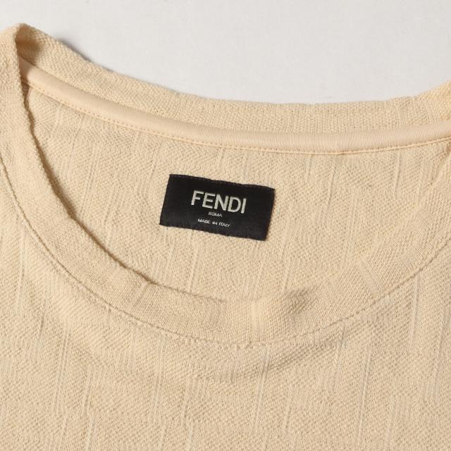 FENDI フェンディ Tシャツ サイズ:S / 23SS ズッカ柄 クルーネック