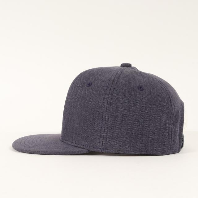 TENDERLOIN ネイビーキャップ ワンサイズ TENDERLOIN 'CAP'キャップ Tロゴ フェルトワッペン ベースボール