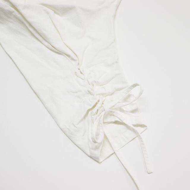 Ron Herman ロンハーマン R.H.VINTAGE サロペット ホワイト 白 サイズ:S / レースアップ スクエアネック ジャンプスーツ / Lace Up Square Neck Jumpsuit オールインワン / ボトムス ズボン 【レディース】【中古】【K4456】