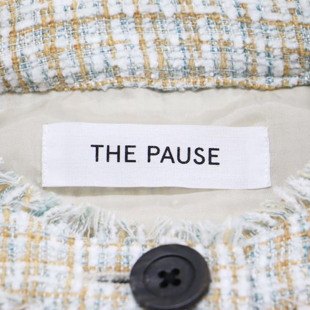 THE PAUSE ザ ポーズ ジャケット グリーン系 サイズ:FREE / ツイード