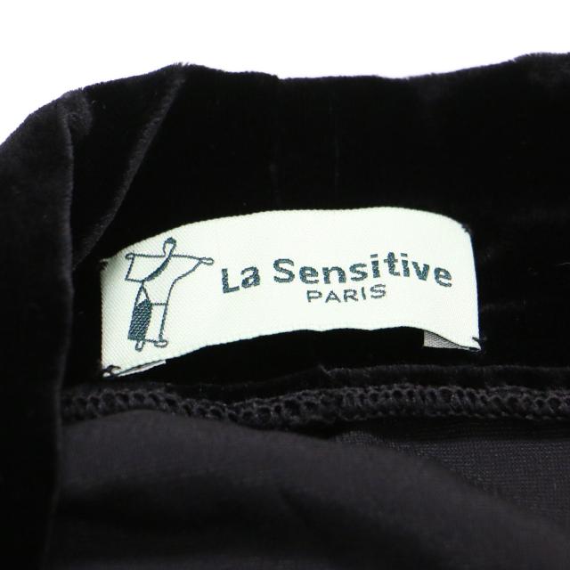 journal standard luxe ジャーナルスタンダード ラックス ガウン ブラック 黒 サイズ:FREE / 24秋冬 La Sensitive ベロア ロング ガウン / VELOURS LONG GAWN カーディガン ベルベット シルク / アウター 羽織り【レディース】【中古】【K4466】_3
