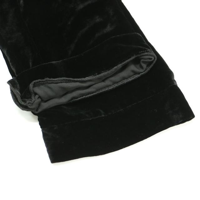 journal standard luxe ジャーナルスタンダード ラックス ガウン ブラック 黒 サイズ:FREE / 24秋冬 La Sensitive ベロア ロング ガウン / VELOURS LONG GAWN カーディガン ベルベット シルク / アウター 羽織り【レディース】【中古】【K4466】_5