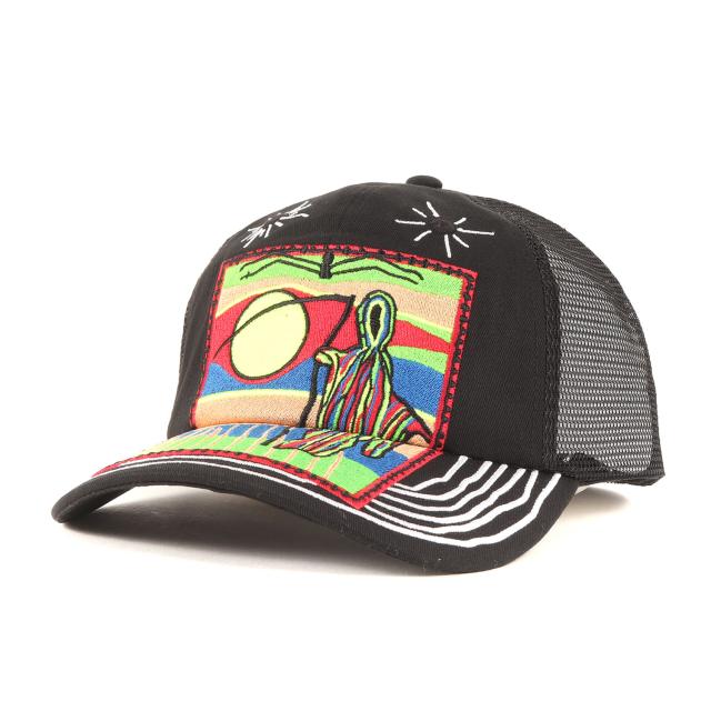 Supreme シュプリーム キャップ / 25SS グラフィック刺繍 メッシュ