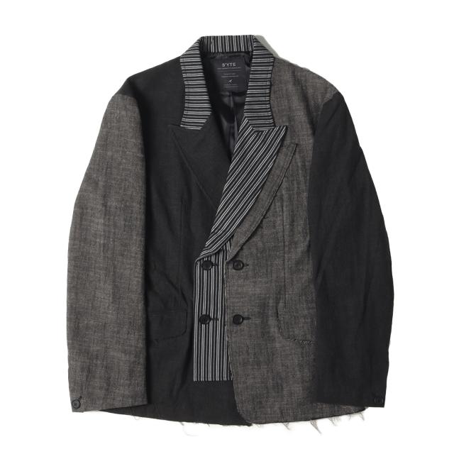 Yohji Yamamoto S'YTE ダブルテーラードジャケット size3 Yohji Yamamoto S'YTE ダブルテーラードジャケット size3 SYTE サイト
