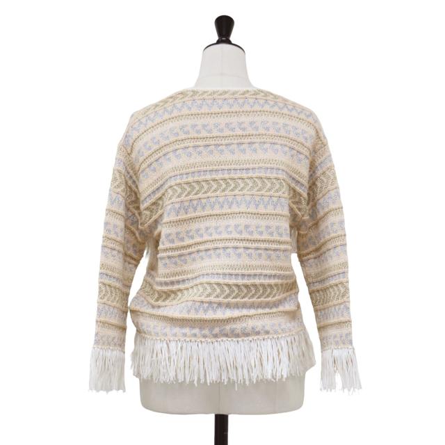 MACPHEE マカフィー カーディガン S ベージュ MACPHEE 「MACPHEE」 ニットカーディガン S ベージュ レディース