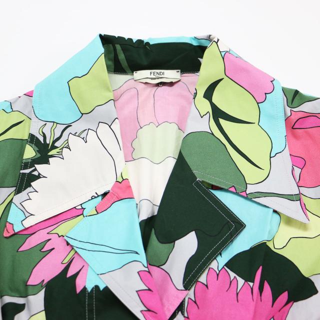FENDI フェンディ ワンピース マルチカラー サイズ:36(XS) / フラワー