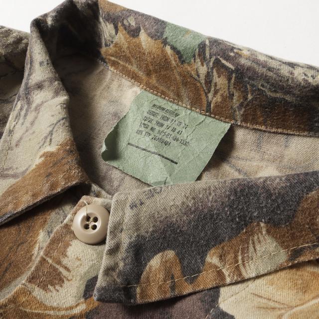 U.S.VINTAGE ヴィンテージ 90s ATLANCO リアルツリーカモ BDU ミリタリー シャツジャケット USA製 迷彩 サイズ:MEDIUM-REGULAR(M-R) アウター ブルゾン コート 上着【メンズ】【中古】【K4238】