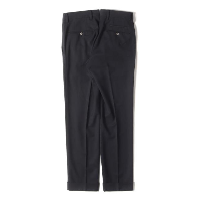 CARUSOダークグレー スラックス サイドボタン付き美品❗️ ダークグレー スラックス パンツ ズボン CARUSOダークグレー