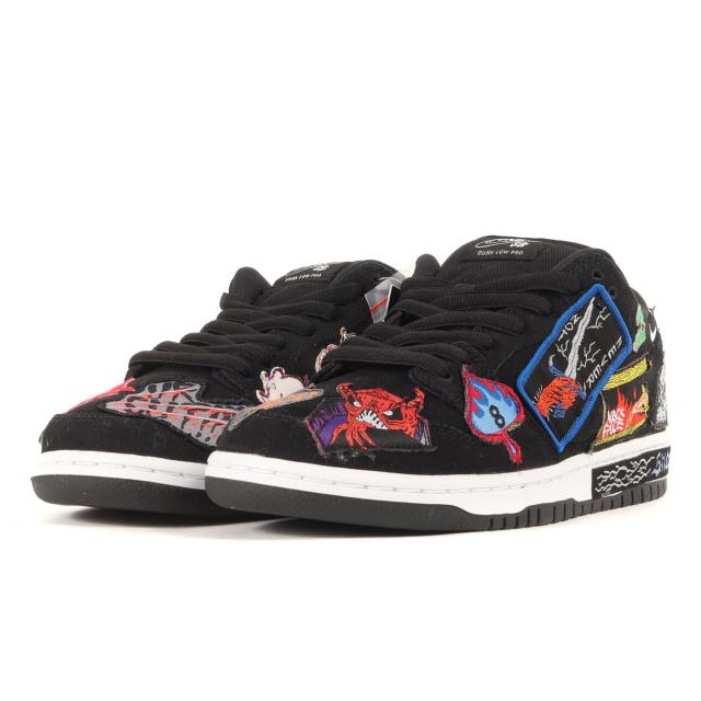 NIKE ナイキ サイズ:27.0cm / 22AW NECK FACE SB DUNK LOW PRO QS (DQ4488-001) / ネックフェイス ダンク ロー プロ / ブラック 黒 / US9 / ローカット スニーカー シューズ 靴 / コラボ【メンズ】【K4468】_1
