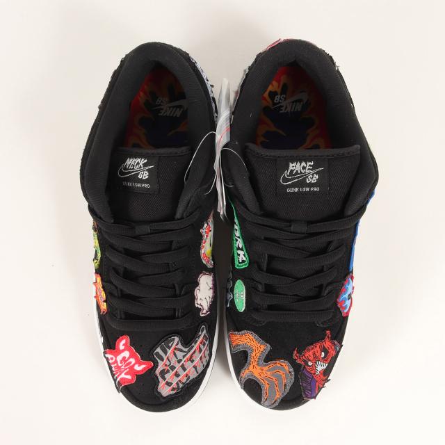 NIKE ナイキ サイズ:27.0cm / 22AW NECK FACE SB DUNK LOW PRO QS (DQ4488-001) / ネックフェイス ダンク ロー プロ / ブラック 黒 / US9 / ローカット スニーカー シューズ 靴 / コラボ【メンズ】【K4468】_3