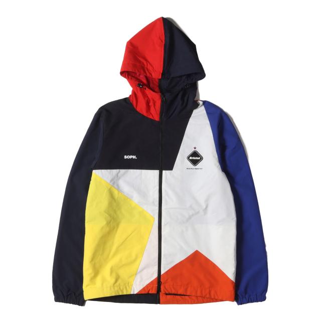 F.C.Real Bristol エフシーレアルブリストル ジャケット サイズ:M スター セパレート プラクティス ジャケット BIG STAR SEPARATE PRACTICE JACKET マルチカラー アウター ブルゾン 上着【メンズ】【中古】【K4207】