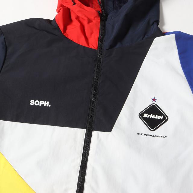 F.C.Real Bristol エフシーレアルブリストル ジャケット サイズ:M スター セパレート プラクティス ジャケット BIG STAR SEPARATE PRACTICE JACKET マルチカラー アウター ブルゾン 上着【メンズ】【中古】【K4207】