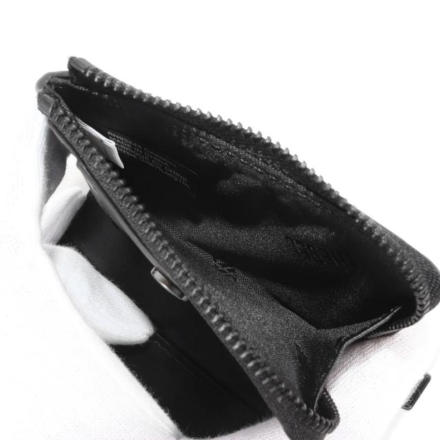 DIESEL ディーゼル カードケース / コインポケット付き レザー カードケース (HOLI-D CARD HOLDER ZIP L X10124 PR818) / ブラック 黒 / ブランド ファッション 小物 【メンズ】【中古】【美品】【K4470】_3