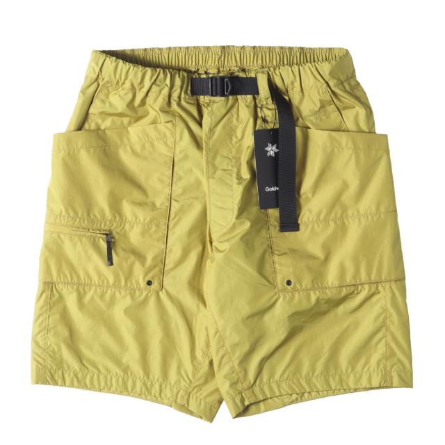 GOLDWIN ゴールドウイン パンツ サイズ:M / 24SS リップストップ ライト カーゴ ショート パンツ (Rip-stop Light Cargo Shorts GM74152) / アシッドイエロー / ボトムス ショーツ【メンズ】【K4471】