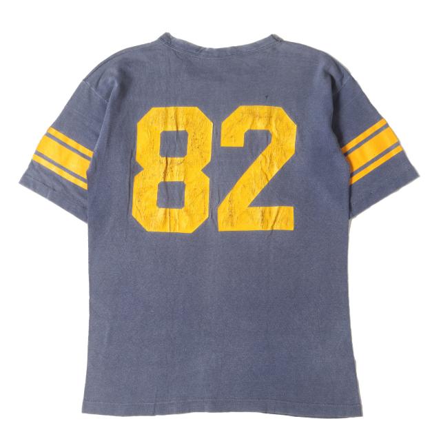 希少　ビッグサイズ　チャンピオン　70S バータグ　フットボールT　Vネック 希少 ビッグサイズ チャンピオン 70S バータグ フットボールT Vネック