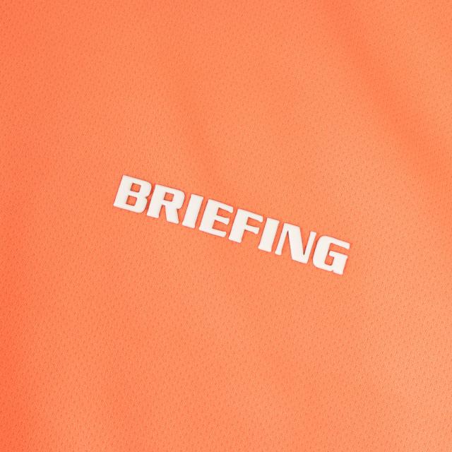 BRIEFING ブリーフィング ポロシャツ サイズ:M / グラデーション ワンポイント ロゴ 刺繍 ジャージー ポロシャツ (GRADATION POLO CR) / オレンジ / トップス 半袖【メンズ】【中古】【新品同様】【K4472】_3