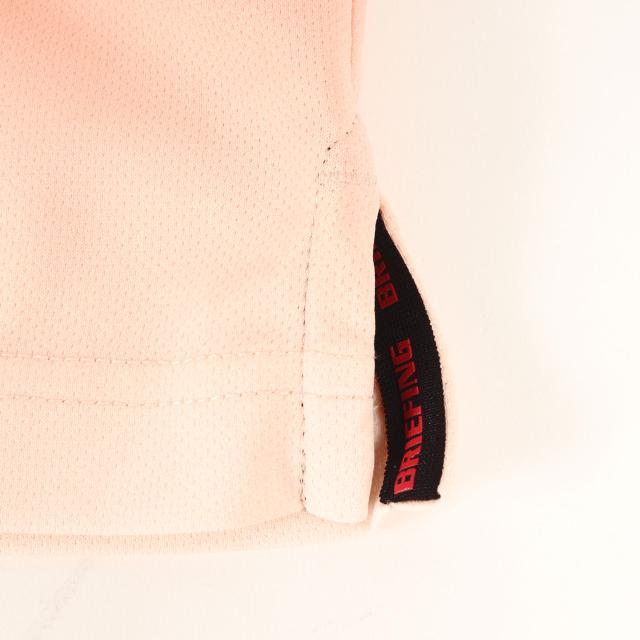 BRIEFING ブリーフィング ポロシャツ サイズ:M / グラデーション ワンポイント ロゴ 刺繍 ジャージー ポロシャツ (GRADATION POLO CR) / オレンジ / トップス 半袖【メンズ】【中古】【新品同様】【K4472】_4