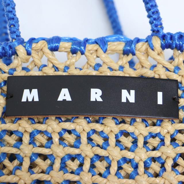 MARNI マルニ バッグ ライトブルー / マーケット ジュルタバッグ