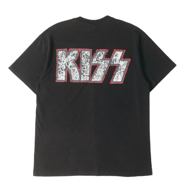 Vintage Music Item 90s KISS Revenge Unholy PUSHEAD Tシャツ (Hanes