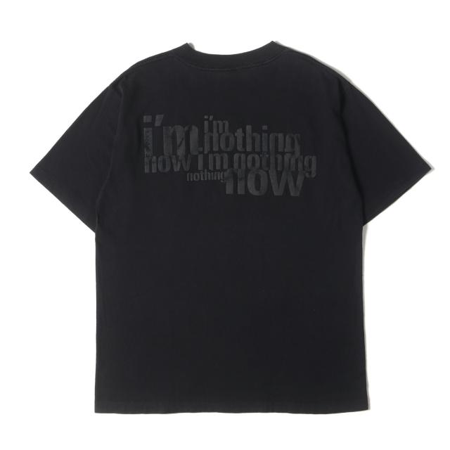 Vintage Music Item / 90s Nine Inch Nails Now Im nothing 発泡プリント Tシャツ (All Sportボディ / USA製) / ブラック 黒 / サイズ:L / 90年代 ヴィンテージ 古着 / トップス カットソー 半袖【メンズ】【中古】【K4474】_1