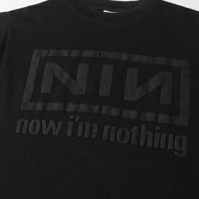 Vintage Music Item / 90s Nine Inch Nails Now Im nothing 発泡プリント Tシャツ (All Sportボディ / USA製) / ブラック 黒 / サイズ:L / 90年代 ヴィンテージ 古着 / トップス カットソー 半袖【メンズ】【中古】【K4474】_3