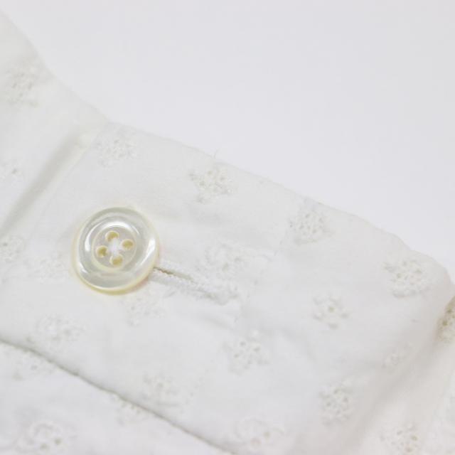 MADISONBLUE マディソンブルー パンツ ホワイト 白 サイズ:1(S) / アイレットレース ショートパンツ / ひざ上丈 Aライン コットン / 日本製 / ボトムス ショーツ ハーフパンツ ズボン【レディース】【中古】【K4474】 MADISONBLUE マディソンブルー パンツ ホワイト 白 サイズ:1(S