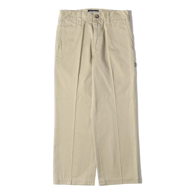 GOD SELECTION XXX ベージュチノパン Mサイズ GOD SELECTION XXX ゴッド・セレクション・トリプルエックス