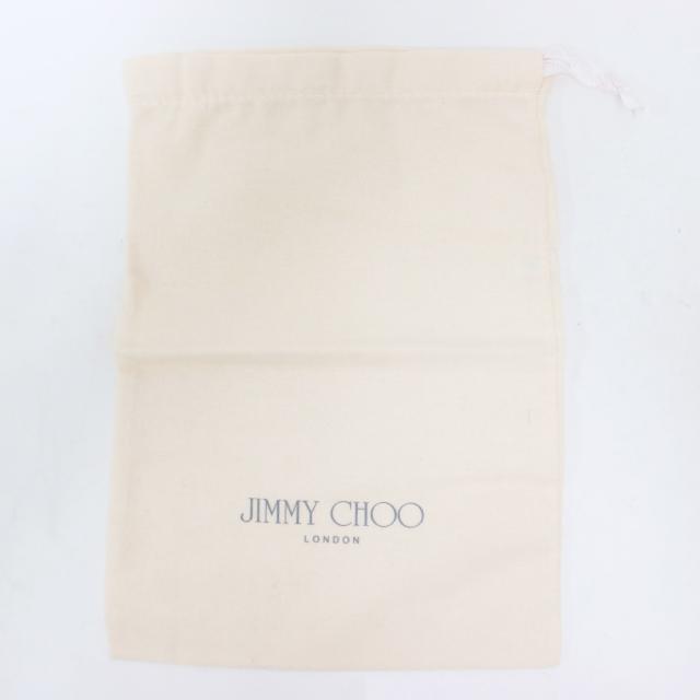 JIMMY CHOO ジミーチュウ パンプス ベージュ サイズ:38 1/2 25.5cm / エナメル レザー ピンヒール パンプス / アーモンドトゥ パテント / シューズ 靴 / イタリア製【レディース】【中古】【K4476】