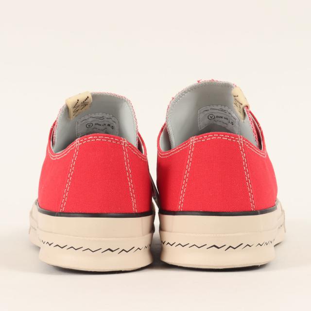 visvim ビズビム サイズ:US8.5(26.5cm) / 25SS SKAGWAY L.T. LO / スカグウェイ ロー / キャンバス / レッド / ローカット スニーカー シューズ 靴【メンズ】【K4476】