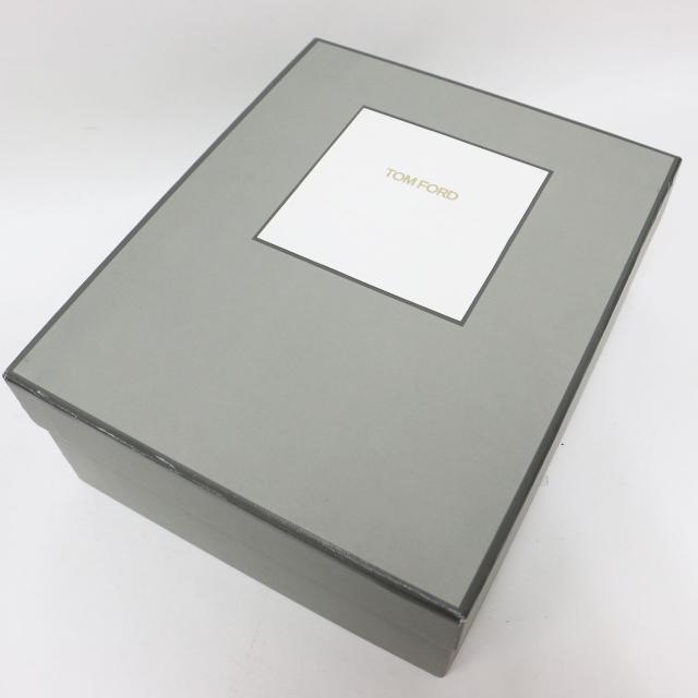 TOM FORD トムフォード スニーカー オフホワイト 白 サイズ:37 1/2 24.5cm / レザー ハイカット スニーカー / レースアップ ロゴ / シューズ 靴 / イタリア製【レディース】【中古】【新品同様】【K4476】