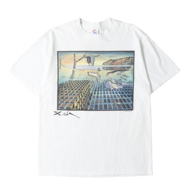 90s USA製ヴィンテーアートTシャツ　サルバドールダリ　Dali 90s - 00s ヴィンテージ古着 ⁄ [記憶の固執の崩壊] 90s Salvador Dali