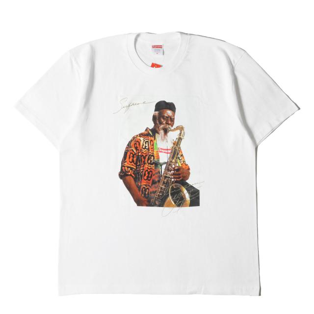 Supreme シュプリーム Tシャツ サイズ:M / 20AW ファラオ・サンダース フォト クルーネック Tシャツ (Pharoah Sanders Tee) / ホワイト 白 / トップス カットソー 半袖【メンズ】【K4479】