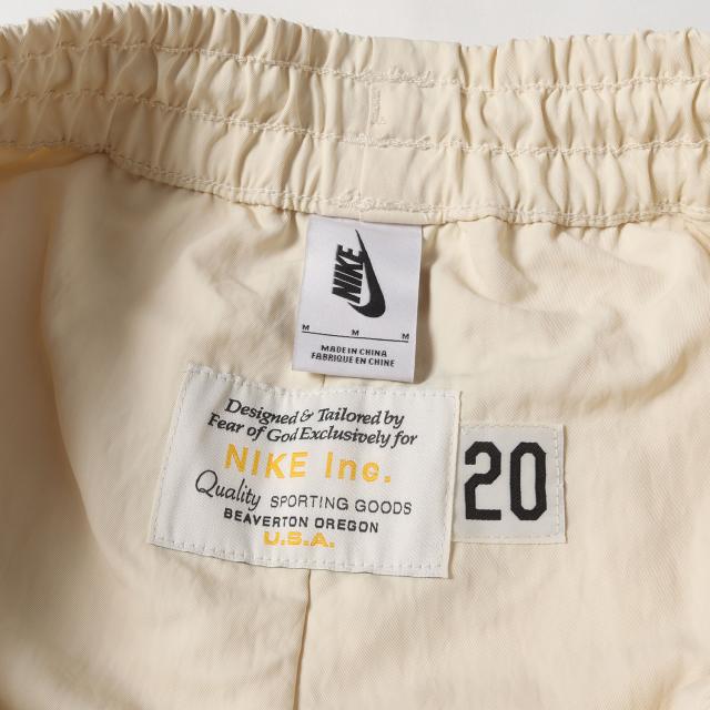 FEAR OF GOD フィアオブゴッド パンツ サイズ:M / 20AW NIKE NBA メッシュ バスケショーツ (NRG W BASKETBALLS SHORT) / ライトクリーム / ボトムス ショートパンツ / コラボ【メンズ】【中古】【美品】【K4480】_2