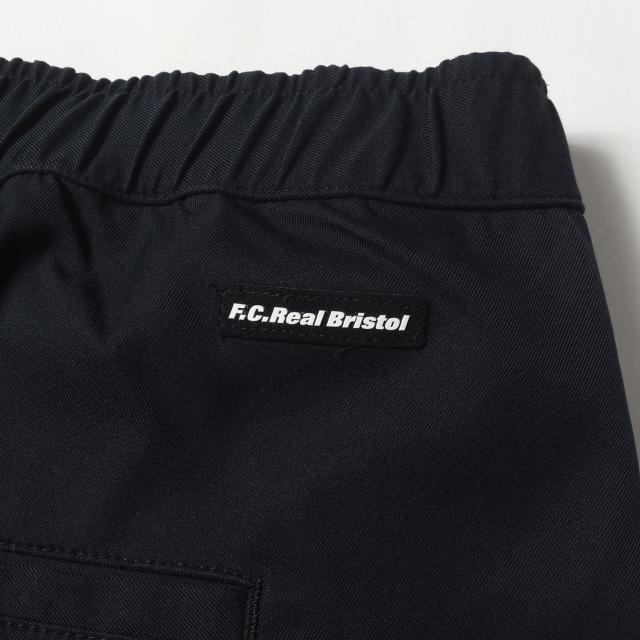 F.C.Real Bristol エフシーレアルブリストル パンツ サイズ:L / ベンチレーション ストレッチ チノ イージー ショーツ (VENTILATION CHINO SHORTS) / ブラック 黒 / ボトムス ショートパンツ【メンズ】【中古】【K4480】