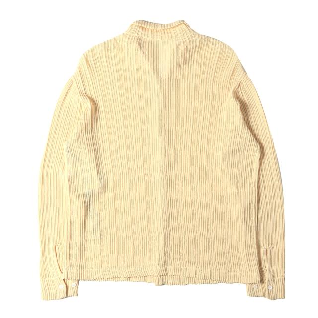 Sefr セファー シャツ サイズ:詳細参照 / 25SS メッシュ ジャガード シャツ (Jacques Shirt Nelumbo Mesh SF-25SSM-031) / ペールイエロー / トップス カジュアルシャツ 長袖【メンズ】【中古】【新品同様】【K4480】 Sefr セファー シャツ サイズ:詳細参照 / 25SS メッシュ ジャガード