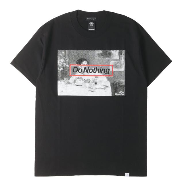 Do Nothing Congress ドゥーナッシングコングレス Tシャツ サイズ:M / ポップアップストア限定 復刻モデル クルーネック Tシャツ / ブラック 黒 / トップス カットソー 半袖【メンズ】【K4481】
