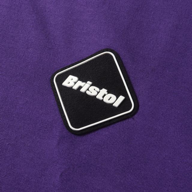 F.C.Real Bristol エフシーレアルブリストル Tシャツ サイズ:S / 23AW ナンバリングロゴ クルーネック Tシャツ (50 LETTERED EMBLEM TEE) / パープル / トップス カットソー 半袖【メンズ】【中古】【K4481】