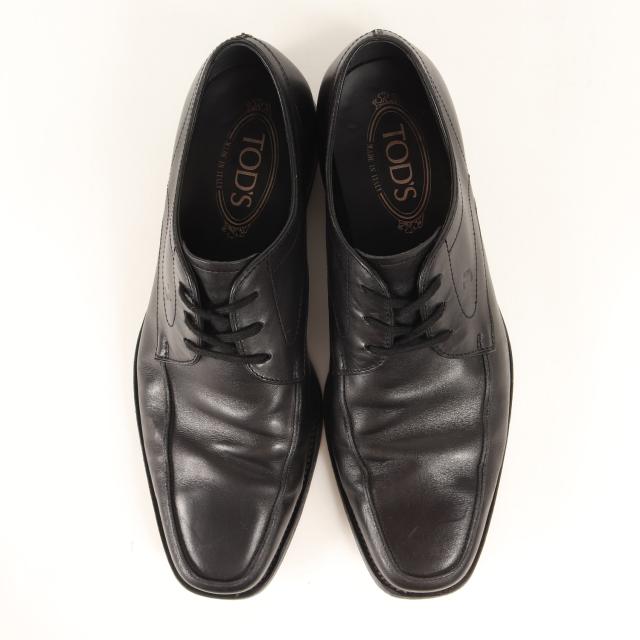 TODS トッズ サイズ:6 1/2(25cm相当) / レザー ドレス シューズ / MADE IN ITALY / ブラック 黒 / ブランド 靴【メンズ】【中古】【K4484】_3