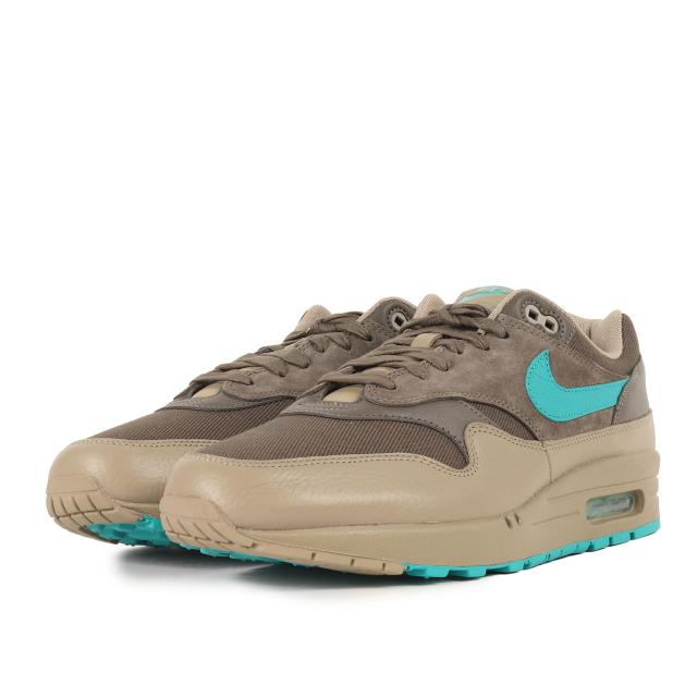 NIKE ナイキ サイズ:US10.5(28.5cm) / 日本未発売 AIR MAX 1 PREMIUM RIDGEROCK (875844-200) / エアマックス1 プレミアム / リッジロック ターボグリーン / ローカット スニーカー シューズ 靴【メンズ】【K4484】