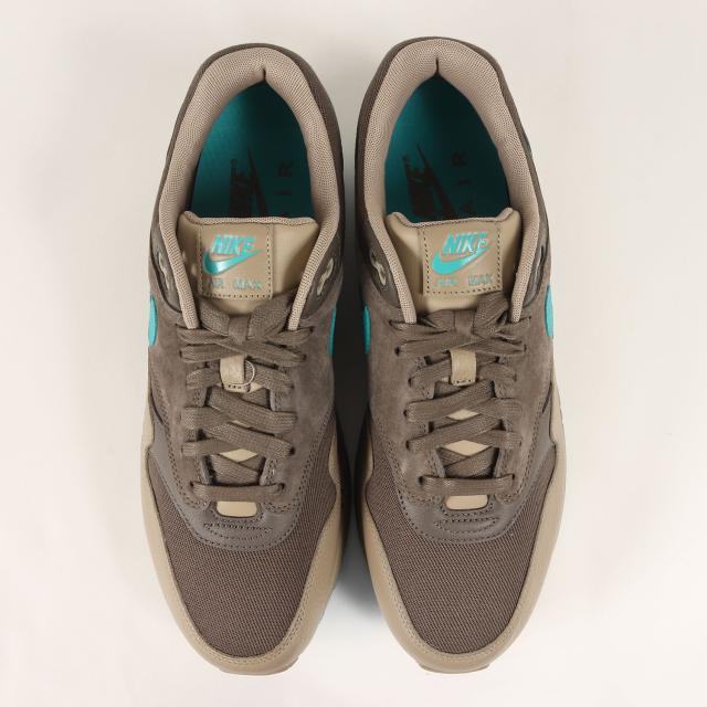 NIKE ナイキ サイズ:US10.5(28.5cm) / 日本未発売 AIR MAX 1 PREMIUM RIDGEROCK (875844-200) / エアマックス1 プレミアム / リッジロック ターボグリーン / ローカット スニーカー シューズ 靴【メンズ】【K4484】