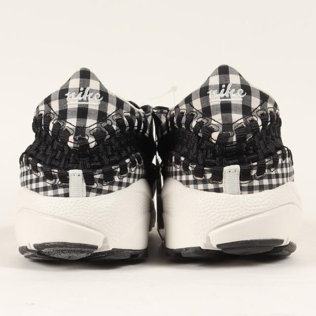 NIKE ナイキ サイズ:27.5cm / AIR FOOTSCAPE WOVEN MOTION GINGHAM CHECK (417725-001) / エアフットスケープ ウーブン モーション ギンガムチェック / ブラック サミットホワイト / US9.5 / スニーカー シューズ 靴【メンズ】【K4484】_2