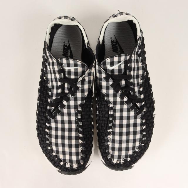 NIKE ナイキ サイズ:27.5cm / AIR FOOTSCAPE WOVEN MOTION GINGHAM CHECK (417725-001) / エアフットスケープ ウーブン モーション ギンガムチェック / ブラック サミットホワイト / US9.5 / スニーカー シューズ 靴【メンズ】【K4484】_3
